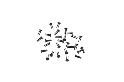 Footboard Black Rivets