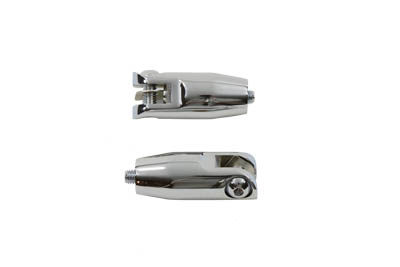 Chrome Passenger Footpeg Mount Set