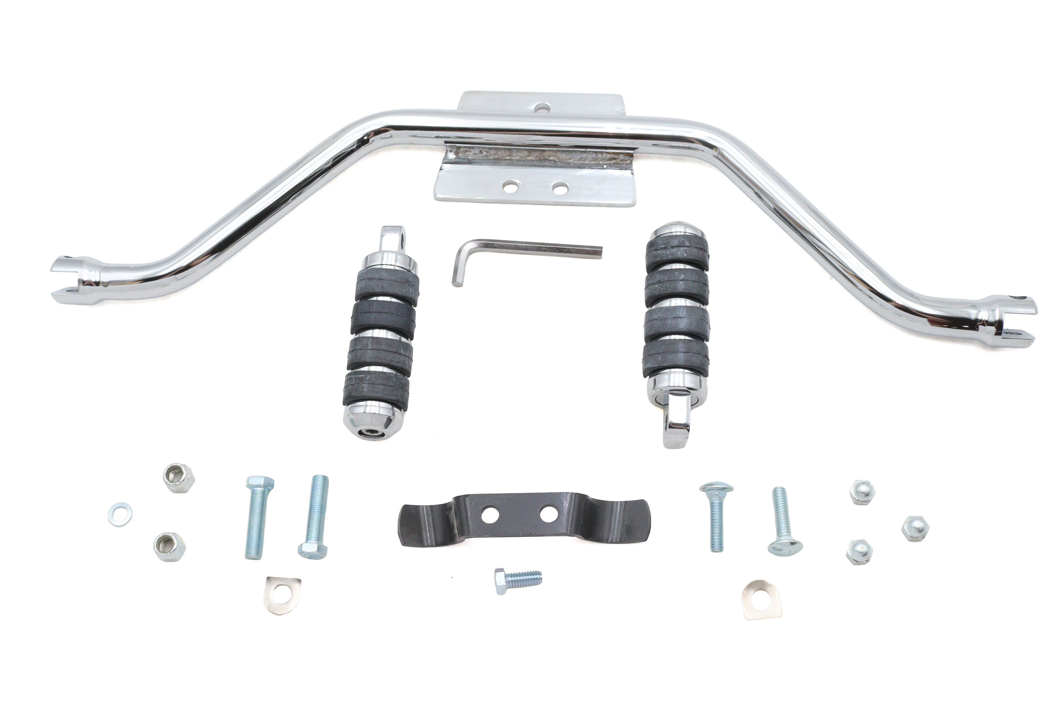 Mustache Highway Bar Kit with Cats Paw Footpeg