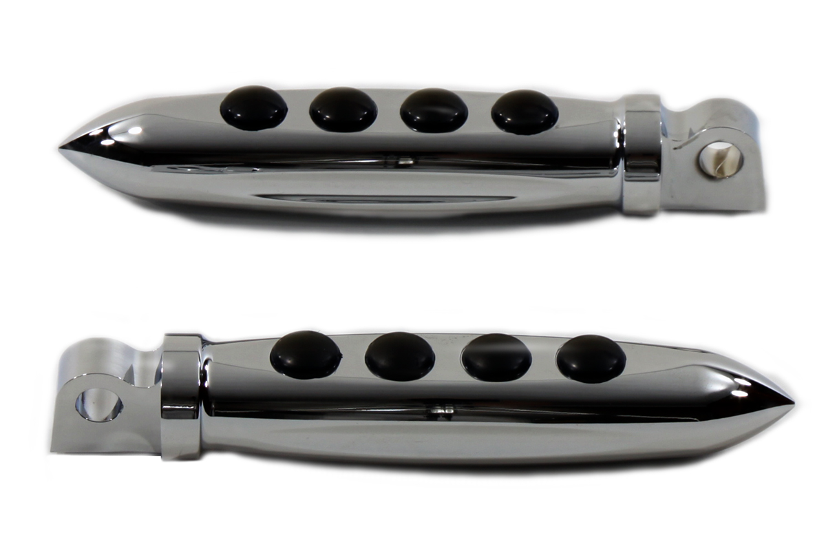 Chopper Style Billet Footpeg Set