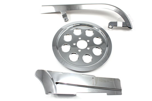 Chrome Belt Guard Kit