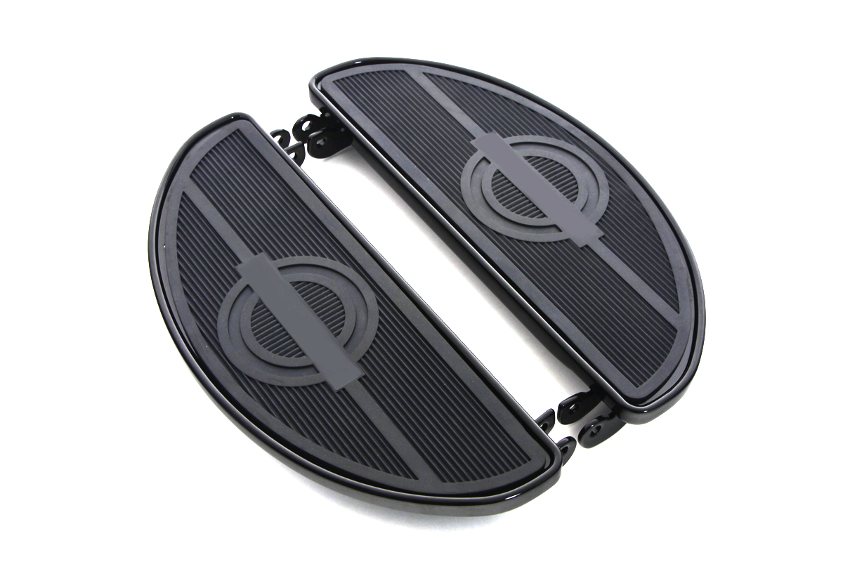 Half Moon Footboard Set Black
