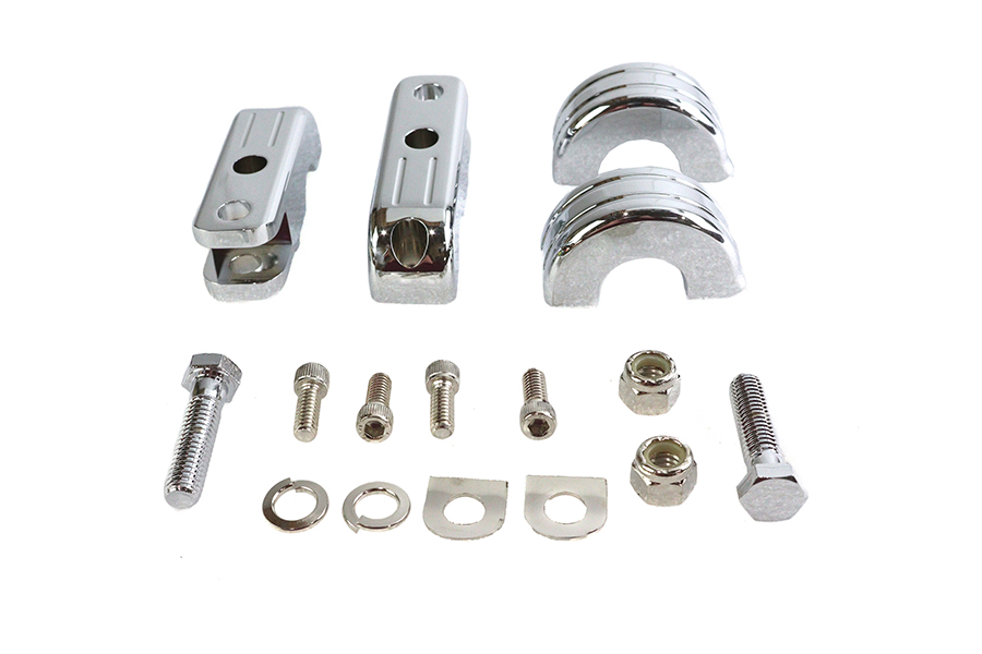 Chrome Billet Footpeg Mount