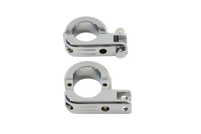 Chrome Billet Footpeg Mount
