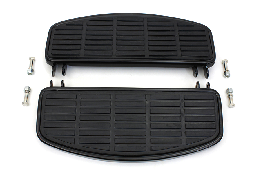 'D' Driver Footboard Set Gloss Black