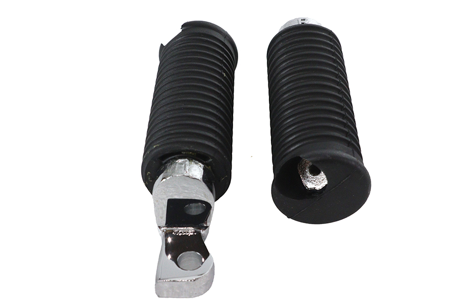 Chrome Drop Style Footpeg Set