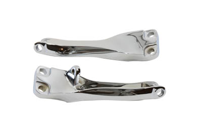 Chrome Passenger Footpeg Mount Set