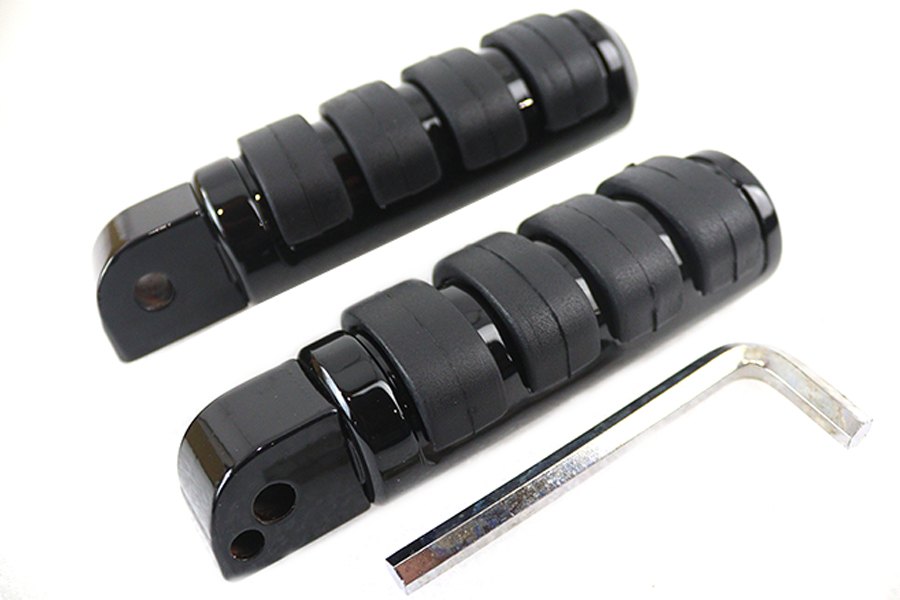 Passenger ISO Footpeg Set Black