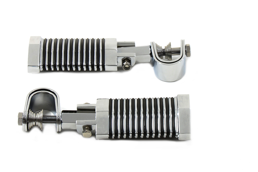 O-Ring Style Footpeg Set Flat Diamond Shape