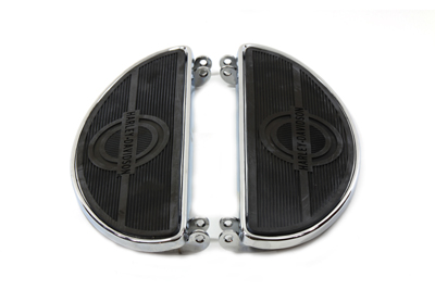 Half Moon Footboard Set Chrome