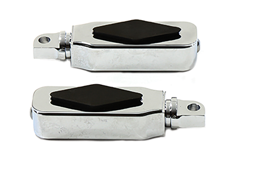 *UPDATE Chrome Billet Slugger Style Footpeg Set