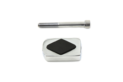 Chrome Billet Shifter Footpeg Diamond Style