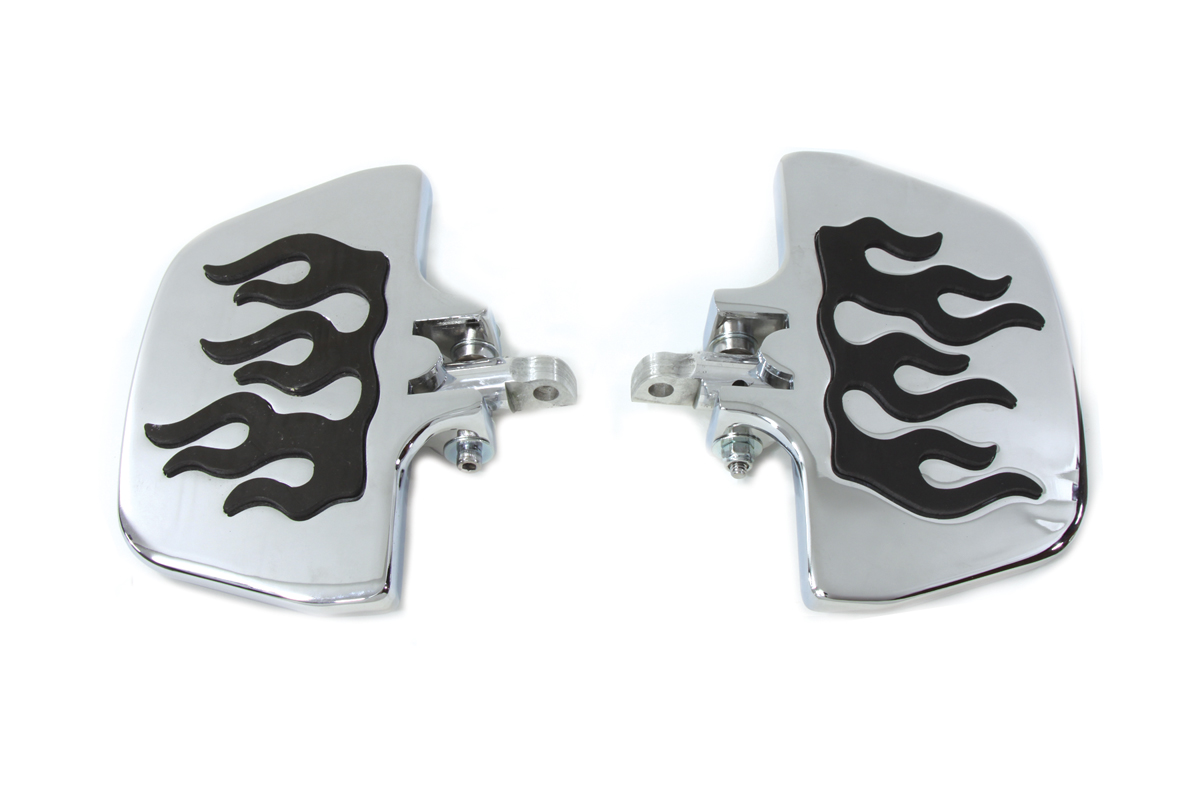 Passenger Mini Footboard Set with Flame Design