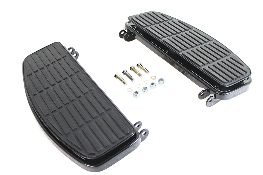 Driver Black 'D' Shape Footboard Set