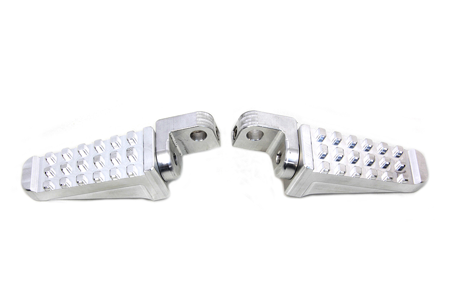 Polished Racer Style Footpeg Set