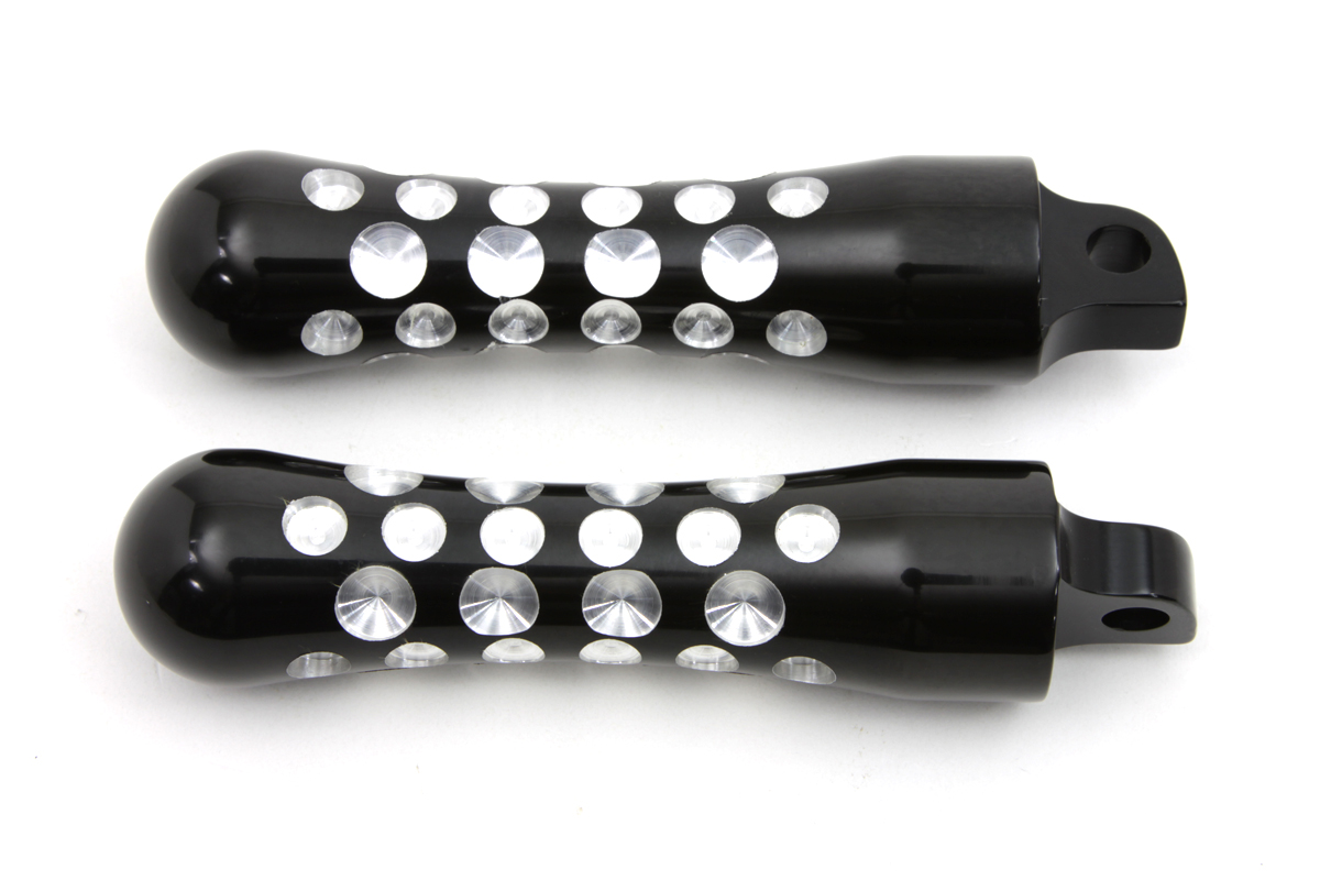 Black Contour Agostinni Footpeg Set