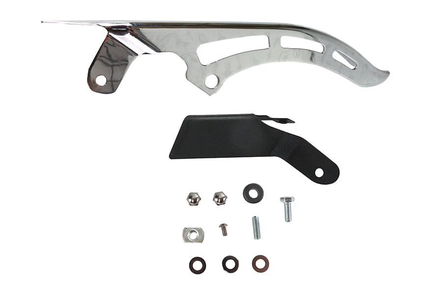 Chrome Rear Upper Belt Guard