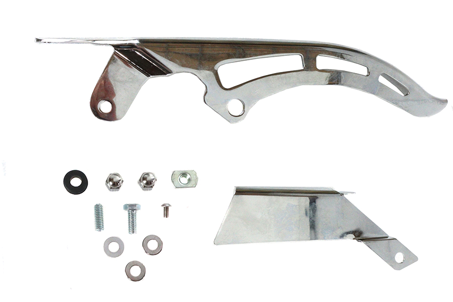 Chrome Upper Rear Belt Guard