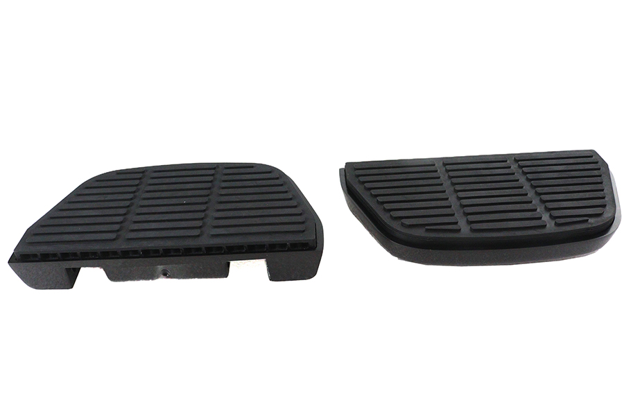 Black Block Rear Passenger Footboard Kit