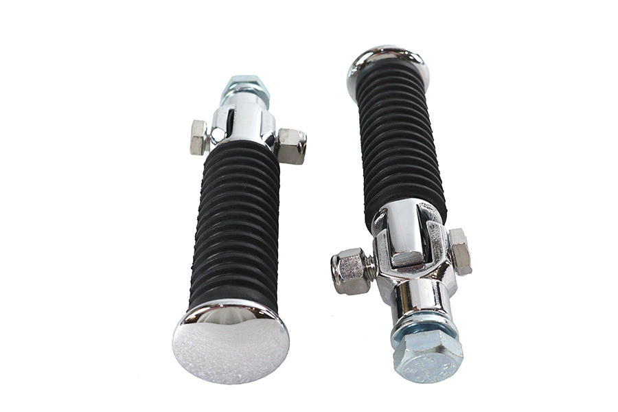 Rubber Style Passenger Footpeg Set
