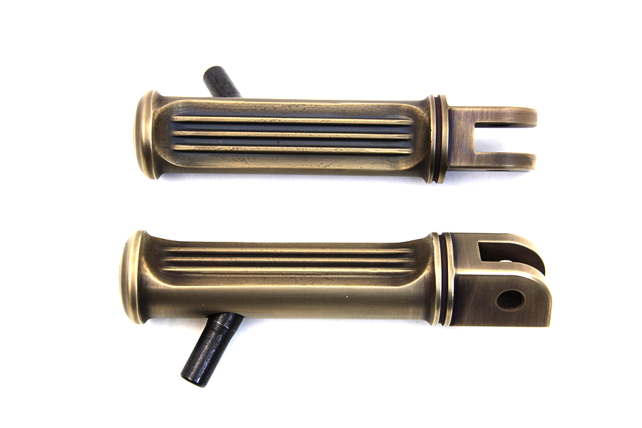 Brass Driver Footpeg Set
