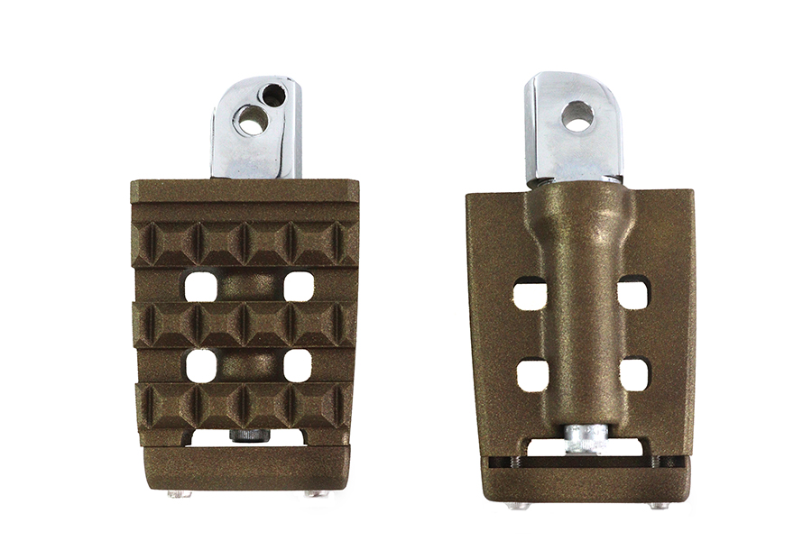 Grate Passenger Footpeg Set Bronze