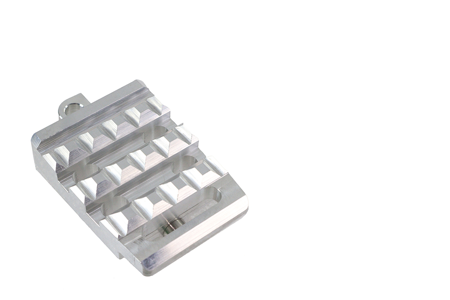Grate Passenger Footpeg Set Chrome