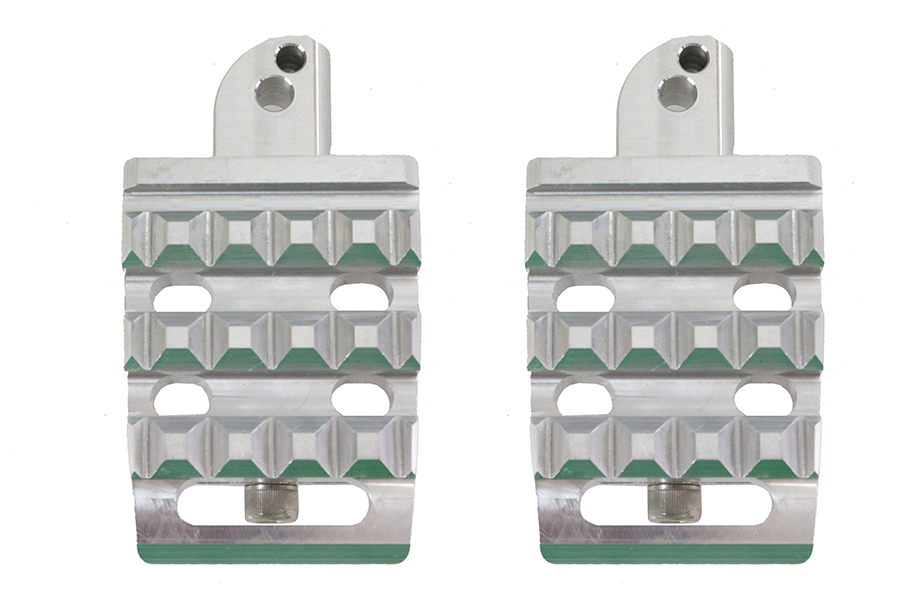 Grate Passenger Footpeg Set Chrome