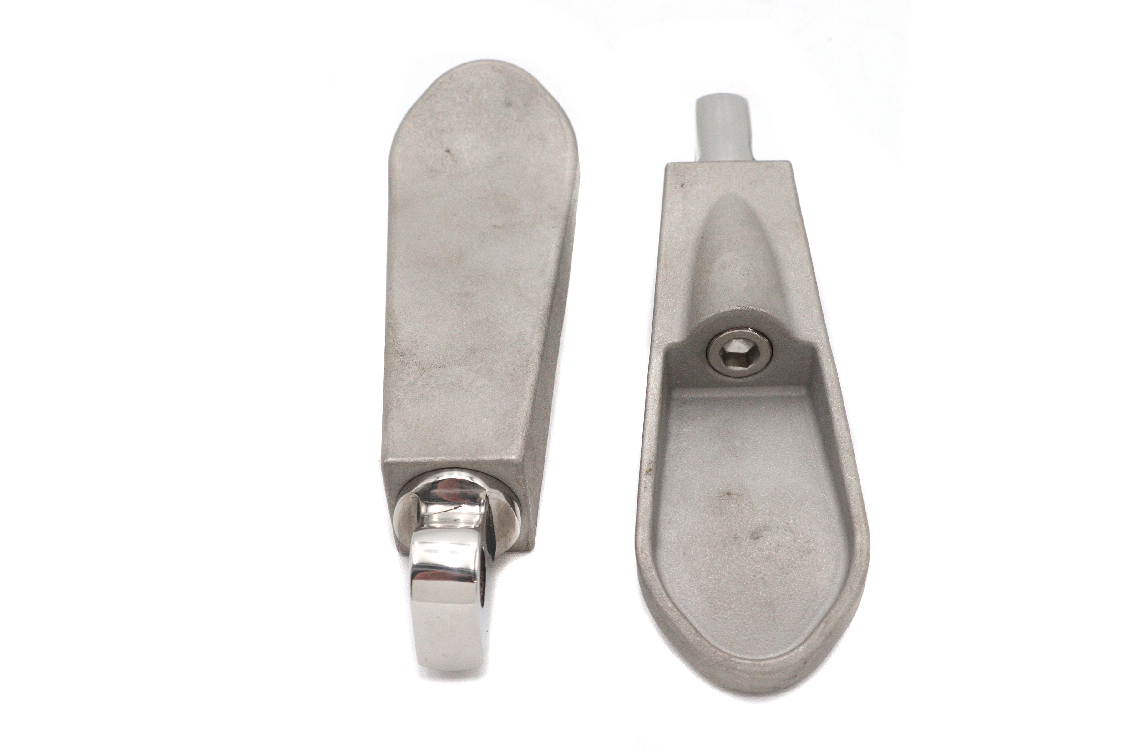 Chrome Spoon Footpeg Set