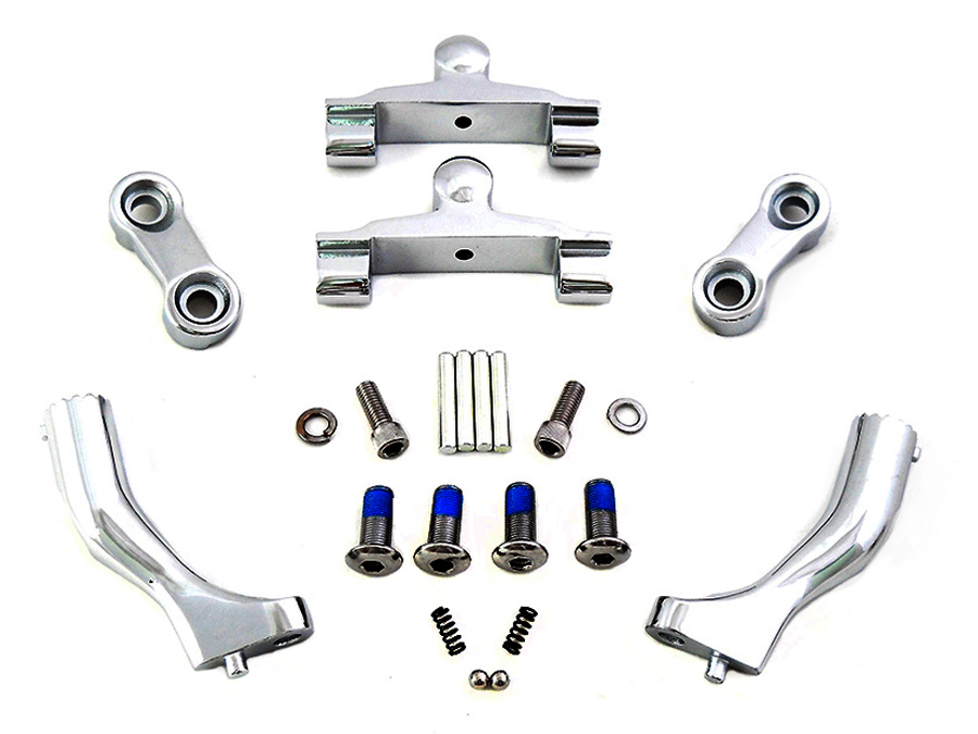 Adjustable Passenger Footboard Mount Set