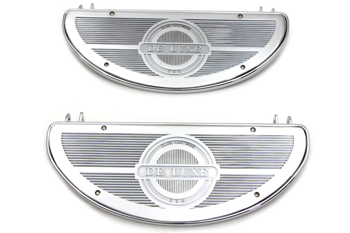 Half Moon Footboard Set Chrome