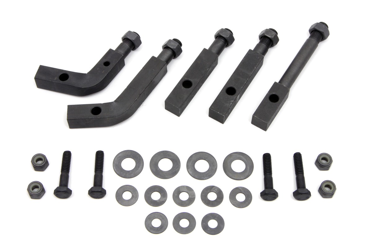 Footboard Mount Bracket Kit Parkerized