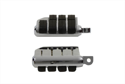 Chrome Lions Paw Footpeg Set