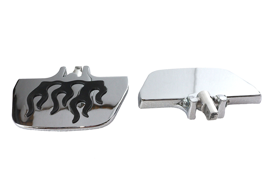 Factory Sample Passenger Mini Footboard Set with Flame      Design