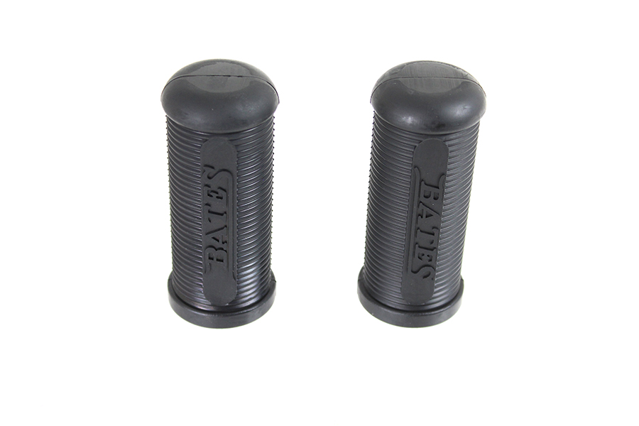 Bates Footpeg Rubber Black