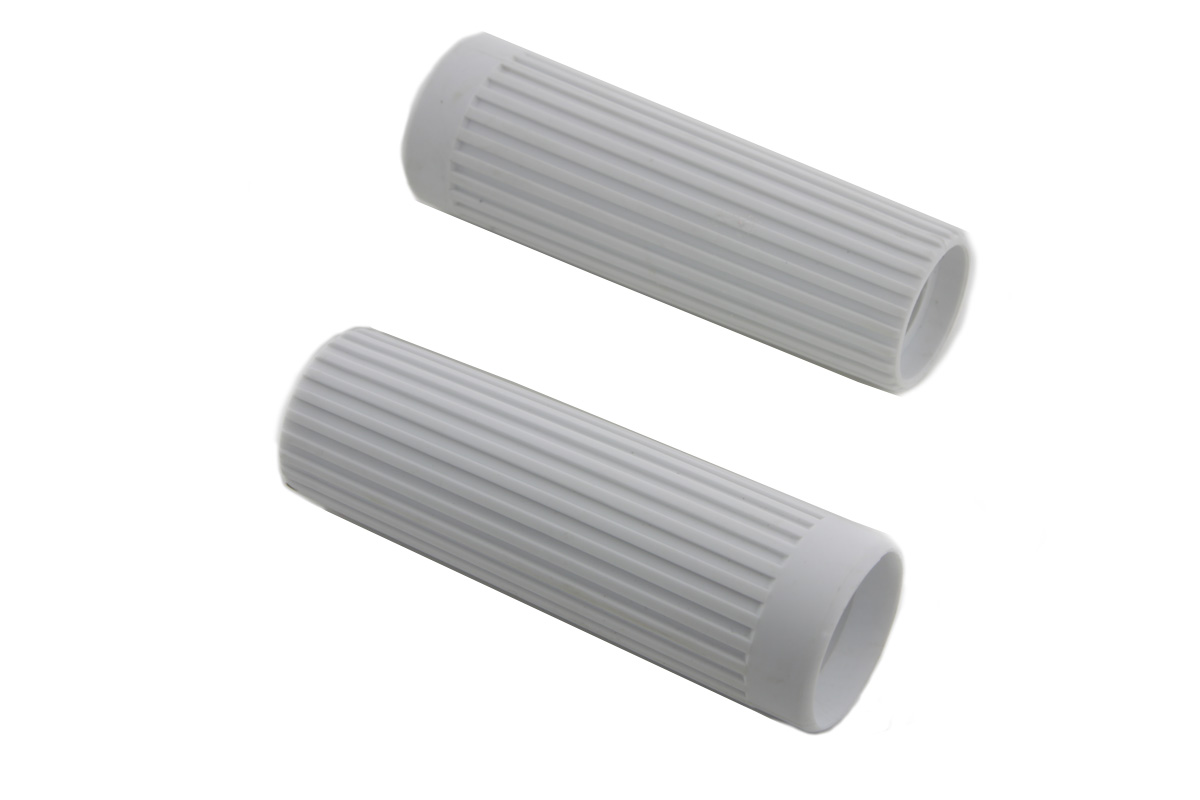 Replica Rib Style White Grip Set
