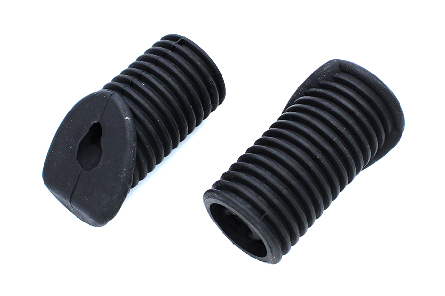 Footpeg Rubber Set Black
