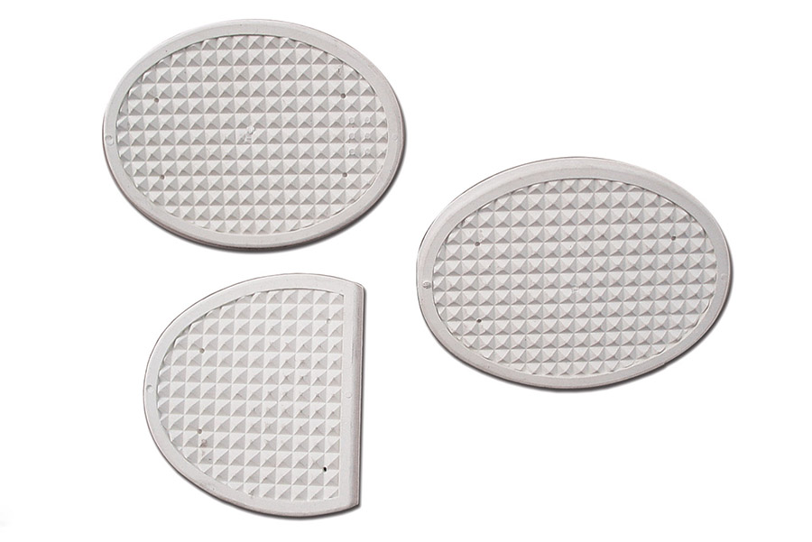 Clutch and Brake Pad Set White