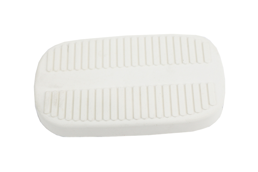 White Brake Pedal Pad