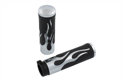 Hot Rod Flame Style Grip Set