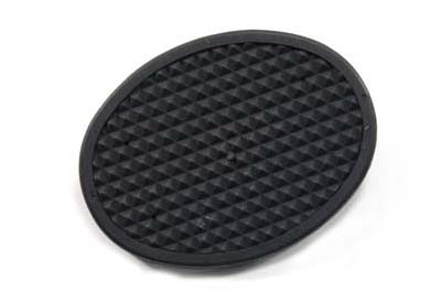 Oval Brake Pad Black