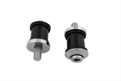 Flush Mount Handlebar Damper Kit Chrome