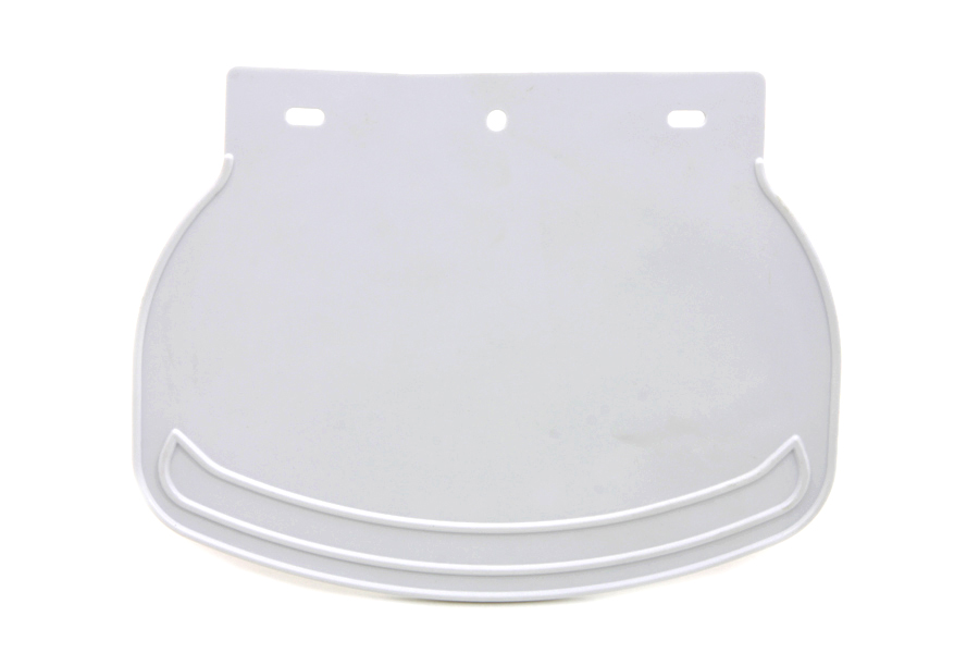 Mud Flap Rubber White Plain