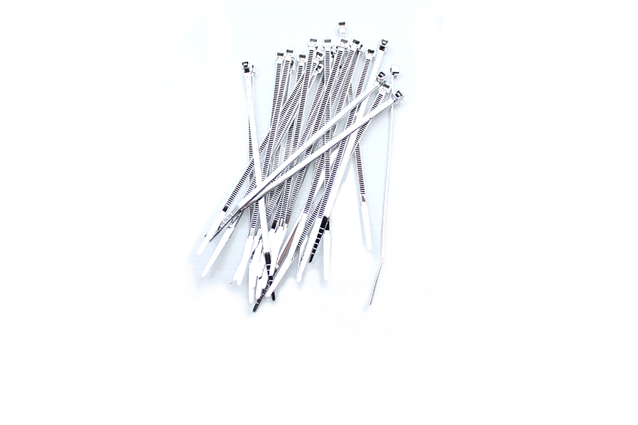 *UPDATE Chrome 4" Length Nylon Tie Straps