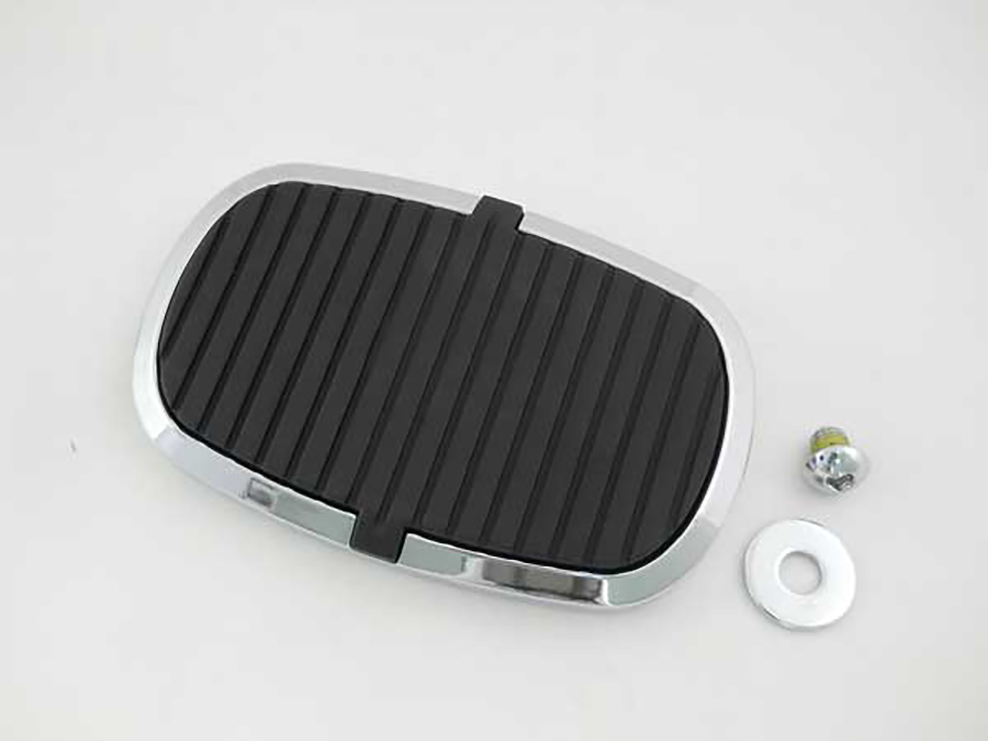 Large Brake Pedal Pad Chrome
