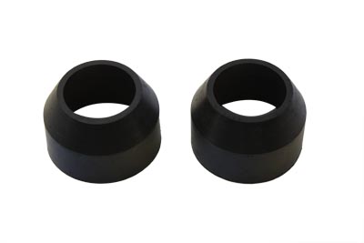 41mm Rubber Fork Boots Black