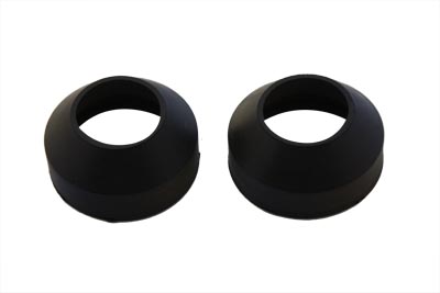 Rubber Fork Boots Black