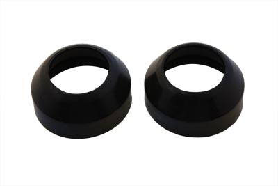 41mm Rubber Fork Boots Black