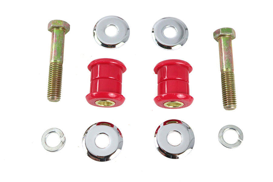 Vtwin Solid Heavy Duty Handlebar Riser Bushings 1991-2017 Harley Dyna FXR FXD FX