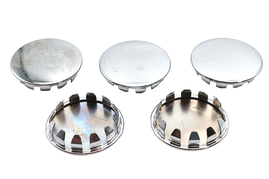 Chrome Visor Snap In Hole Plug